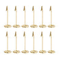 Artliving 12pcs Place Card Holder Memo Holder Clip Photo Holder Table Number Holder - color: Gold