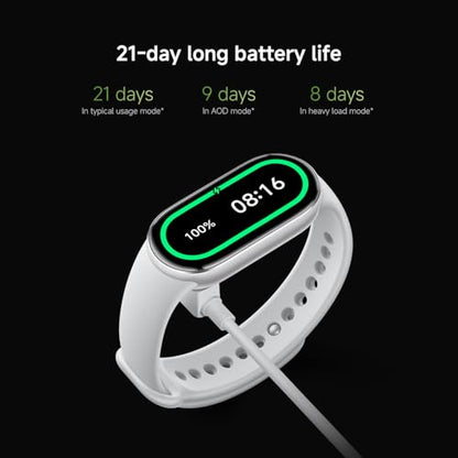 XIAOMI Mi Smart Band 10 (2025) Global Version - 1.72" AMOLED Display | 21 Days Battery Life | Touchscreen, Multi-Sport Tracker, Activity Tracker, Heart Rate Monitor | BT5.4 - (Mystic Rose) - color: Mystic Rose