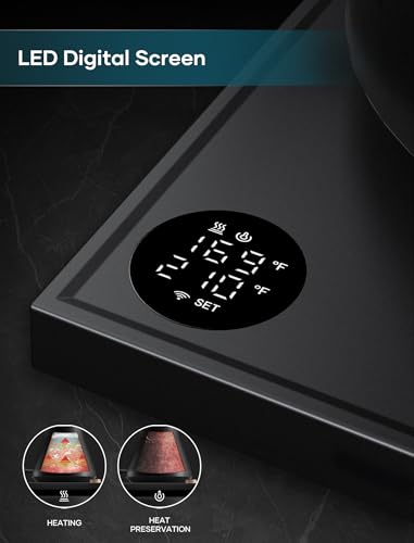 INTASTING Electric Kettles, Gooseneck Electric Kettle, ±1℉ Temperature Control, Stainless Steel Inner, Quick Heating, for Pour Over Coffee, Brew Tea, Boil Hot Water, 0.9L Black - color: Black