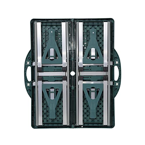 Stansport Picnic Table and Umbrella Combo - Green