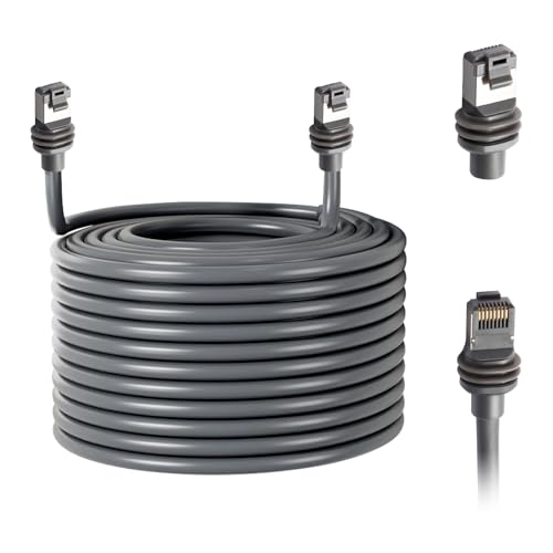 100FT Starlink Gen 3 Extension Cable, Waterproof Standard V3 Cable for Rectangular Starlink Satellite Dish (30.5M) - style: without spool