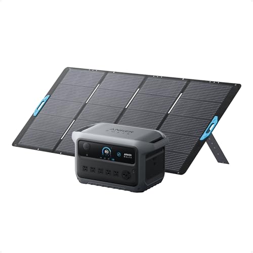 Anker SOLIX C2000 Gen 2 Portable Power Station with 400W Solar Panel, 2,400W (Peak 4,000W) Solar Generator, Full Charge in 58 Min, 2048wh LiFePO4 Battery for Home Backup, Power Outages, and Camping - style: 400W Solar Panel+C2000 Gen 2
