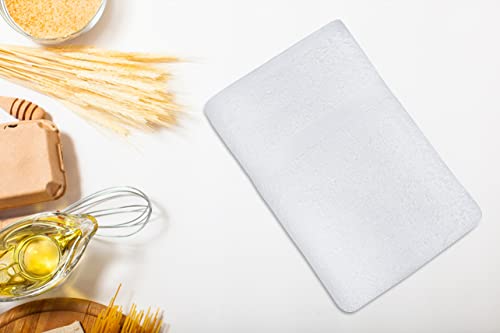 (Pack of 12 White Bath Towel Bulk 24x48 Inches - Economy Cheap Bath for Commercial Uses, Gym, Salon, Spa & Hair -Lightweight Bath Towels Quick Drying -Bath Towels Sets Bulk - color: White, size: Bath Towel - Pack of 12 - 24x48