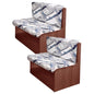 FUANGUI RV Dinette Cushion Covers - Stretch Camper Cushion Booth Seats Replacement - Washable Sofa Furniture Protector (B3, 2 Bench & 2 Backrest Covers) - color: B3