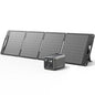 Dabbsson 298Wh Solar Generator with 120W Solar Panel, 300W Power Station,1.5X Extended Runtime,2xPure Sine Wave AC Outlets,60W USB-C, 300E Semi-Solid LiFePO4 Battery,for Camping,RV Trip,Home - style: 300E+SP120W Solar Panel