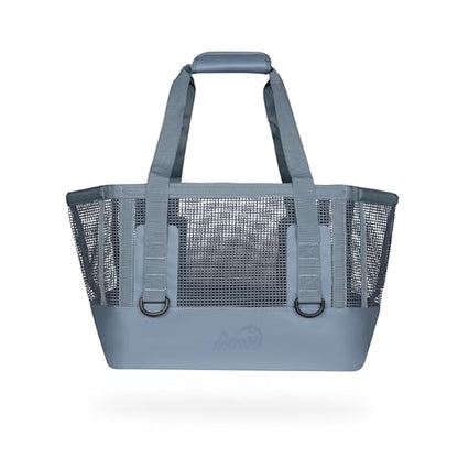 MISSION Boat Gear CASSI Heavy-Duty Outdoor Tote and Waterproof Marine-Grade Mesh Boat Bags - color: Steel Blue, size: 50 Liter