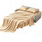 Kingnex Sleeper Sofa Bed Sheets Queen for 60x74 Pull Out Sofa Bed with 4-6 Deep Pocket Soft Double Brushed 1800 Microfiber 4 Piece Bedding Set Beige - color: Beige, size: Sleeper Sofa Queen
