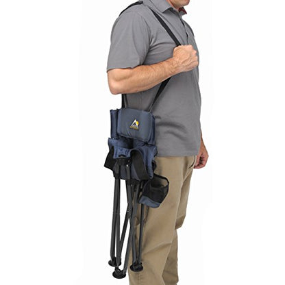 GCI Outdoor Portable Camping Stool - style: PackSeat Portable Tripod Camping and Sports Stool