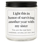 Brother in Law Gifts from Sister, Funny Birthday Fathers Day Christmas Gift for Brother-in-Law, Practical Present Ideas for Men & Him - Lavender Scented Candle - style: Brother in Law