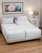 Split Queen Sheets - Easy-Fit, Wrinkle-Resistant, Designed for Split Queen Mattress – Split Queen Sheets Sets Fits 14" to 16" Deep Pockets – Premium Extra Soft, Queen Split Fitted Sheet Set – White - color: 01- White, size: Split Queen Size