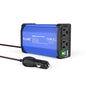ALLWEI 300W Car Power Inverter, DC 12V to 110V AC Converter Car Plug Adapter Outlet with 65W PD USB-C & 18W USB-A Fast Charge, Car Cigarette Lighter Car Charger for Phone, Laptop on Road Trip-Blue - color: PD65W-Blue