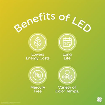 GE LED+ Battery Backup A21 LED Light Bulbs, Rechargeable Light for Power Outages + Flashlight, Soft White (2 Pack) - style: A21