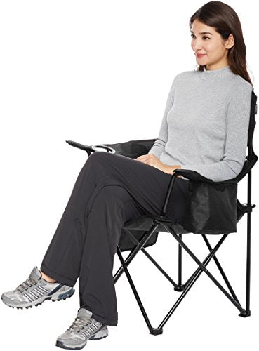 Amazon Basics Camping Chair - style: Large, Padded