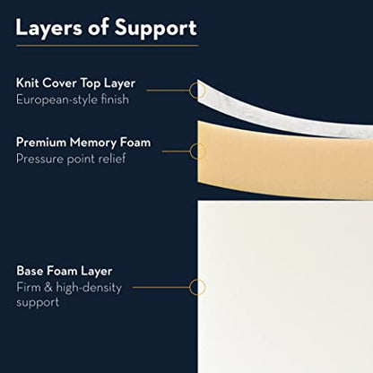 Full Mattress for RV Camper, 8-Inch Memory Foam - CertiPUR-US Certified RV Mattress for a Comfortable Sleep - Open Cell Foam Trailer Bed Mattresses (54” x 75”)