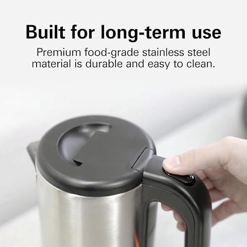 Hamilton Beach® Commercial Hospitality 0.5 Liter Stainless Steel Electric Hot Water Tea Kettle HKE050