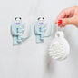 2 Pcs Swivel Hook Heavy Duty Folding Swing Arm Triple Coat Hook with Multi Three Foldable Arms Towel/Clothes Hanger for Bathroom Kitchen Garage Wall Mounted, Blue - color: 2 Pcs Swivel Hook Blue