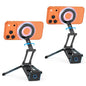OMOTON 360°Rotating for MagSafe Tripod with 1/4" Screw Arca, Adjustable Magnetic Phone Tripod for iPhone 17/16/15 Pro Max Air, Fold Selfie Stick Fits Vlog, Gym, Travel Essentials, Black& Black Pro - color: 9-Black&Black Pro
