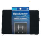 Brookstone Travel Blanket - 2-in-1 Super Soft Lightweight Throw Blanket with Carrying Pouch, Airplane & Car Travel Essentials, Black - color: Black