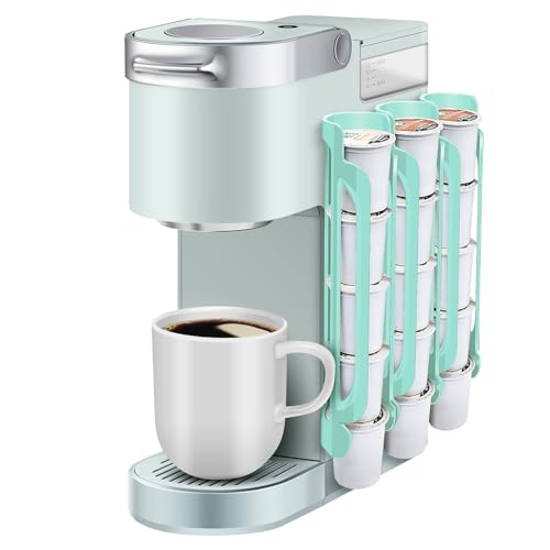 kedofa K Cup Holder for Keurig: Coffee Pod Holder for Counter Small Space - Kcup holders for Wall Mount (3, Oasis Blue) - color: Oasis Blue, size: 3 Pack /For 15 K-Cups