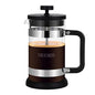 French Press Coffee Maker 21 oz, Cold Brew Heat Resistant Thickened Borosilicate Coffee Pot, Coffee Presses 600 ml, Tea and Frothed Milk Press (Black，21Ounce)
