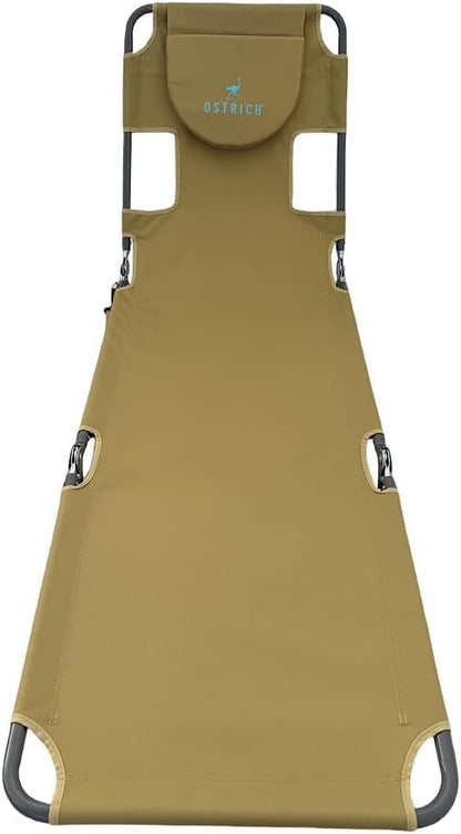 Ostrich Chair Chaise Lounger Chair, Tan - color: Tan, style: Standard Chaise