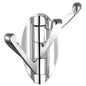 Angle Simple Bathroom Towel Hook Swivel, Metal Hand Towel Hook for Wall, Foldable Robe Coat Hanger, Chrome - color: Chrome, size: 1 Pack