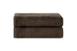Ozdilek 2-Piece Bath Towels, 27x54 100% Turkish Cotton, Luxury Quick Dry, Extra Large, Fade-Resistant, Eco-Friendly, Spa Towel, Comfortable (Chocolate Brown) - color: Chocolate Brown