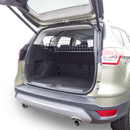 TRAVALL Compatible with Ford Escape (2012-2016) Dog Car Barrier Guard Custom Fit Accessory Heavy Duty Steel Mesh Trunk Divider Safety Travel Premium Luggage Cargo Barrier Backseat Protection