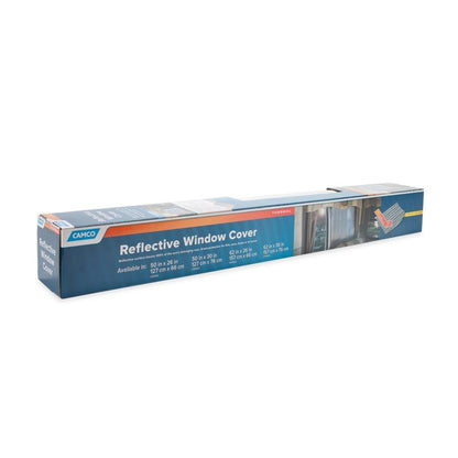 Camco 45162 50" x 30" SunShield Reflective Window Cover - size: 50 Inch x 30 Inch