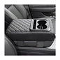 Car Center Console Armrest Pillow, 14"×8.3" Memory Foam Auto Armrest Box Cover with Cup Holder & Phone Holder, Waterproof Leather Arm Rest Protector Cushion, Car Accessories (Diamond Pattern) - color: Diamond Pattern