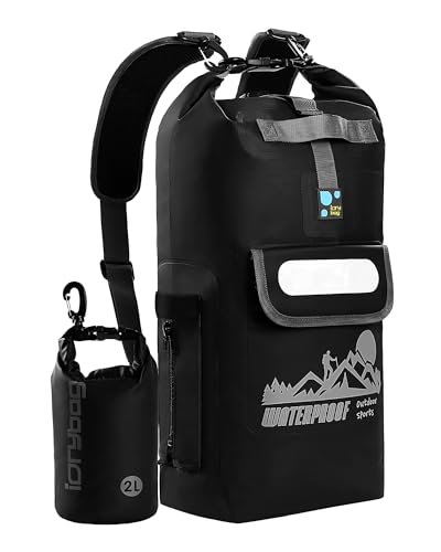IDRYBAG Dry Bag Backpack - color: Black, size: 20L