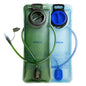 HEIKLN Hydration Bladder 1.5L-2L-2.5L-3L,Leak Proof Water Reservoir, BPA Free Military Water Storage Bladder Bag Hydration Pack Replacement Easy Clean for Bicycling Hiking Camping Hunting Running - color: 3L Blue+Green