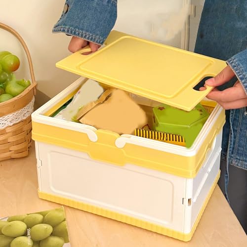 Portable Folding Storage Box for Camping Gear and Home Organization Easy to Carry Household Organization Case