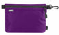GOX Small Toiletry Bag for Men Bulk Cosmetic Bag Dopp Kit Carry On Zipper Pouch Organization Nylon Small Packing Sack Waterproof (Purple) - color: Purple