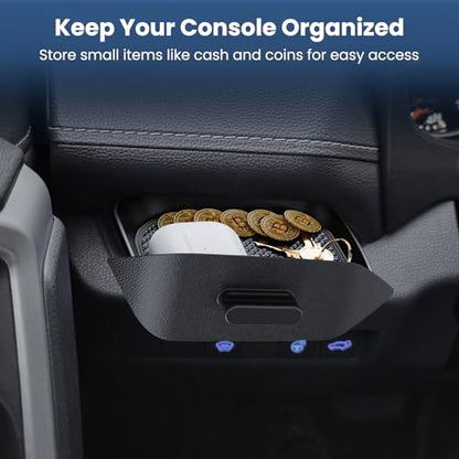 DIAMOOKY Upgraded Center Console Organizer Compatible with Toyota RAV4 2025 2024 2023 2022 2021 2020 2019 Interior Accessories, Drivers Side Cubby Drawer Organizer Storage Box - size: 2019-2025(1pcs)
