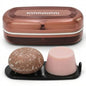 AIMAIAIMAI Shampoo Bar Holder Travel Case for Two Bars – Compatible with Kitsch Solid Shampoo & Conditioner Bars, Large Soap Container for Bathroom or Travel (1 Pack, Red Style A-Large) - color: Red Style A-large