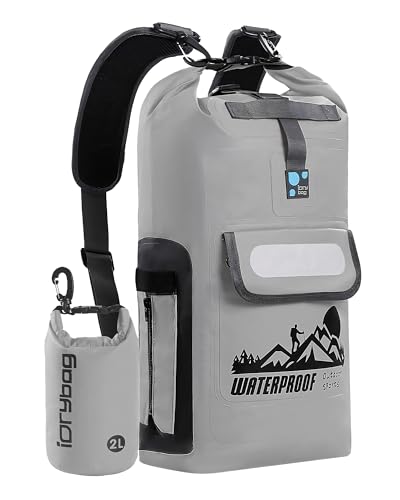 IDRYBAG Dry Bag Backpack - color: Grey, size: 30L