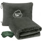 Travel Blanket, Airplane Blanket, Ultra-Soft, Warm & Lightweight, 65x40 in, Outdoor Blanket Essentials for Women, Men & Kids, Included Eye Mask, Luggage Sleeve & Backpack Clip Dark Grey - color: Dusty Gray