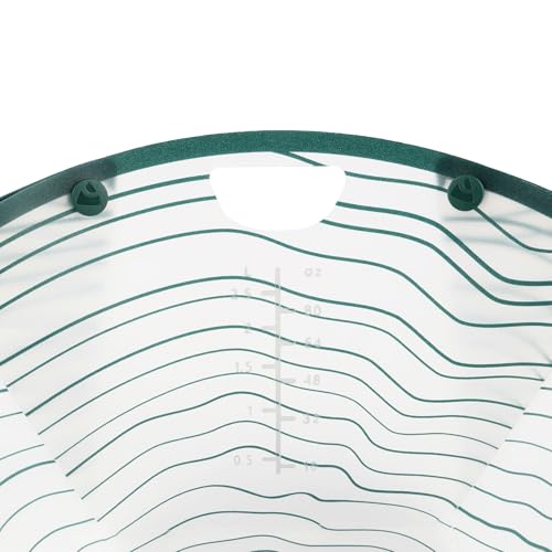 Coghlan's Snapfold XL Collapsible Bowl – BPA-Free, Heat-Resistant Camping Food Prep Bowl with Measurement Scale – Lightweight & Leakproof for Backpacking, Hiking, Outdoor Cooking