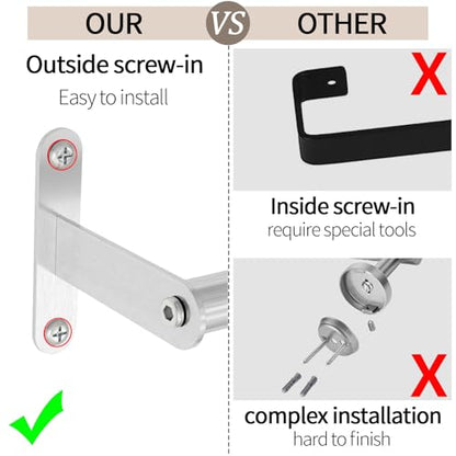 JUYSON 30 Inch Bathroom Towel Bar, Towel Racks for Bathroom Wall Mounted, Stainless Steel Heavy Duty Modern Single Towel Bar Holder Towel Rod Wall Mounted(Single Bar-Brushed Nickel, 30 in) - color: Brushed Nickel, size: Single Bar