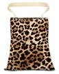 Car Trash Can, Durable Hanging Car Trash Garbage Bag, Cute Automotive Garbage Cans Organizer, Cute Leopard Skin - color: Cute Leopard Skin