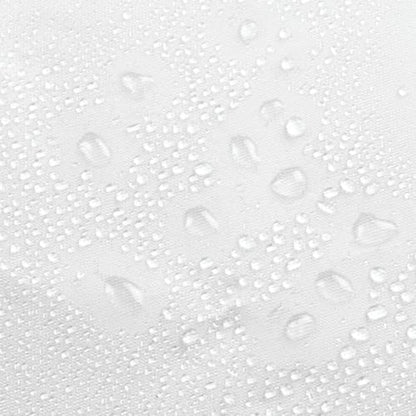 White Shower Curtain Liner 72 x 72 inch Plastic Shower Liner Washable Inside Shower Curtain Liner PEVA Shower Curtains for Bathroom with Magnets and Rustproof Metal Grommet Holes - color: Pure White, size: 72"W x 72"L (Pack of 1)