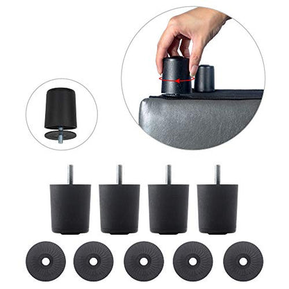 H&B Luxuries Tufted Leather Square Flip Top Storage Ottoman Cube Foot Rest (Grey with Storage) - color: Grey With Storage
