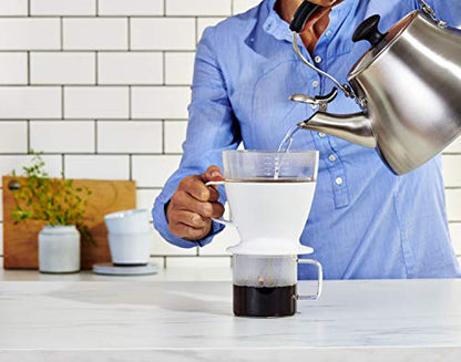 OXO Brew Single Serve Pour-Over Coffee Maker - color: White
