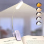 Glocusent 20 LED Reading Lights for Books in Bed, Eye Caring Reading Light, 5 Colors & 5 Brightness 3–100LM Dimmable, 1200mAh Rechargeable Book Light to 90H, Lightweight Clip on Light for Book Lovers - color: Purple