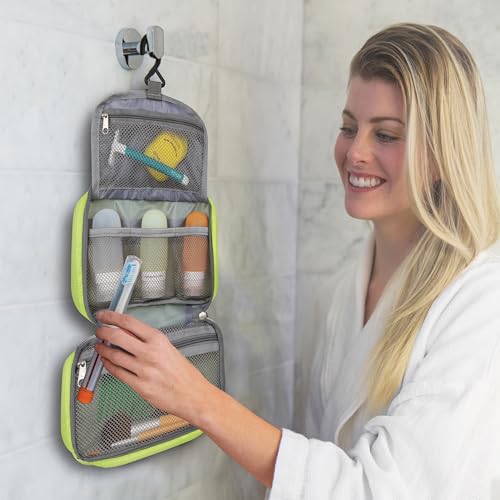 Travelon Compact Hanging Toiletry Kit - color: Charcoal