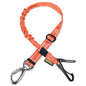 AUBELL Dog Seat Belt for Car,Updated 3-in-1 Adjustable Reflective Bungee Heavy Duty Dog Car Harness Tether with Clip Hook Latch & Buckle,Swivel Zinc Alloy Carabiner,Orange - color: Orange