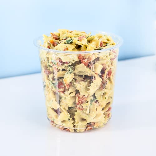 Karat 24oz PET Round Deli Container (117mm), FP-DC24-PET - 500 ct - size: 24oz