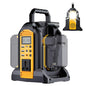 350W Power Inverter for Dewalt 20V 60V Battery, 2-Port Battery Converts 20V DC to 120V AC Inverter with LED Light, 3 USB-A, 1 USB-C, DC and AC Outlet, Portable Power Station for Outdoor Use(Tool Only)