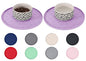 Comtim Waterproof Dog Food Mat - 2 Pack Silicone Pet Food Mat Dog Food Bowl Mats Cat Water Mats Eating Tray, Non-Slip Pet Placemat with Lip for Messy Drinkers to Protect Floor, Lavender 11"×11" - color: Lavender